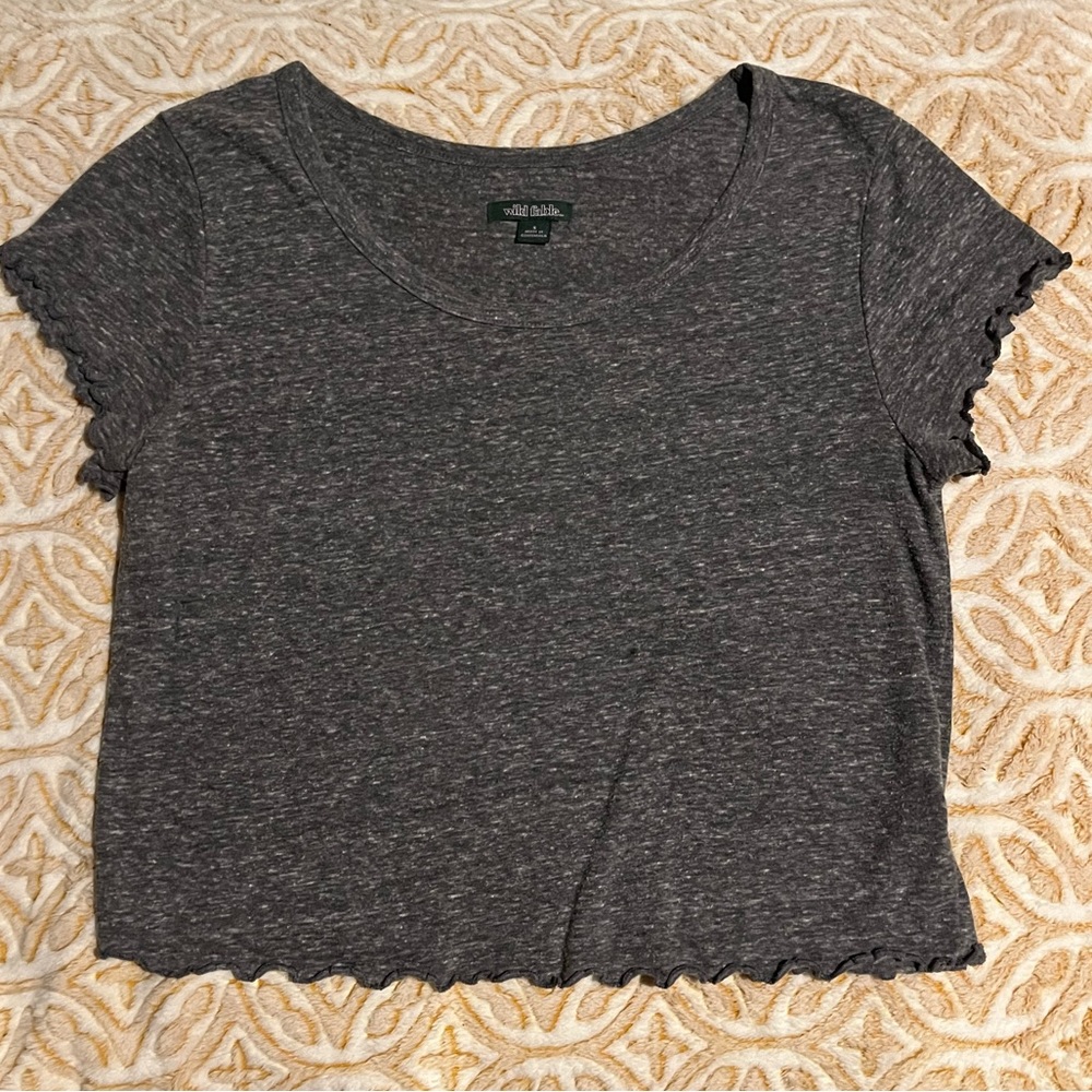 Wild fable cropped tee